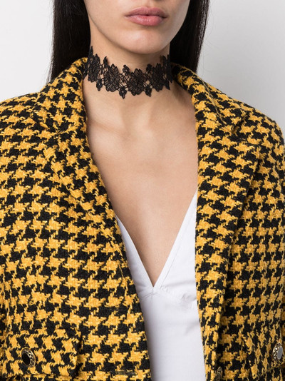 MANOKHI cotton lace choker necklace outlook