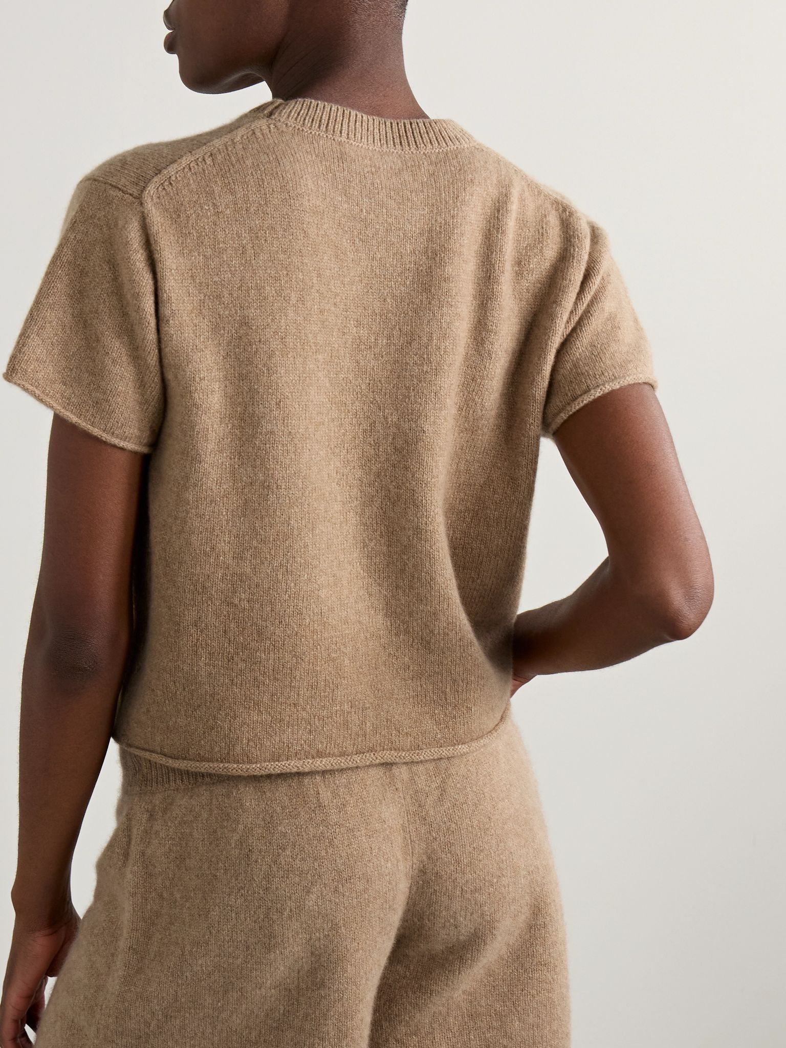 Cashmere sweater Camel - 4