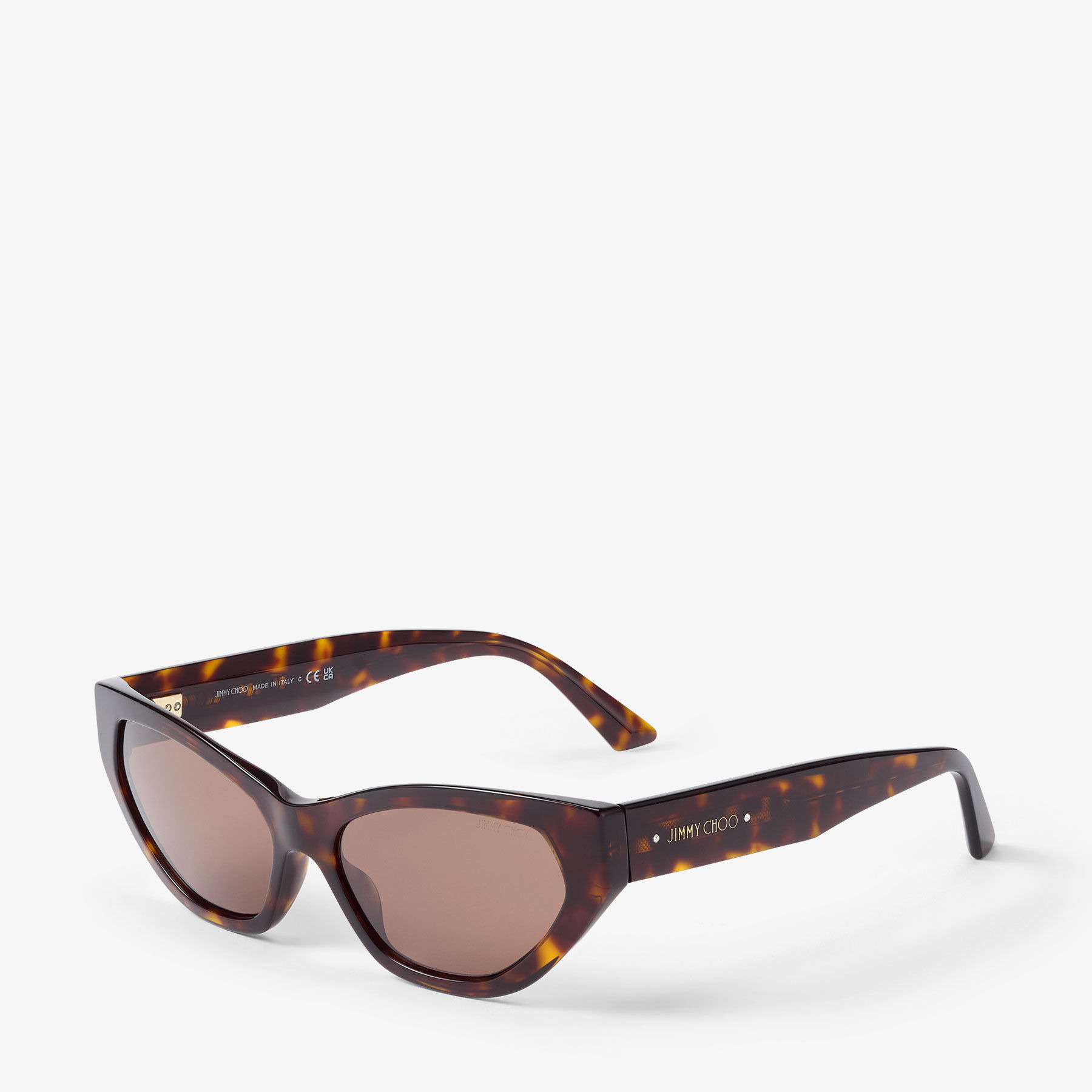 Leyla
Brown Havana Cat Eye Sunglasses - 2