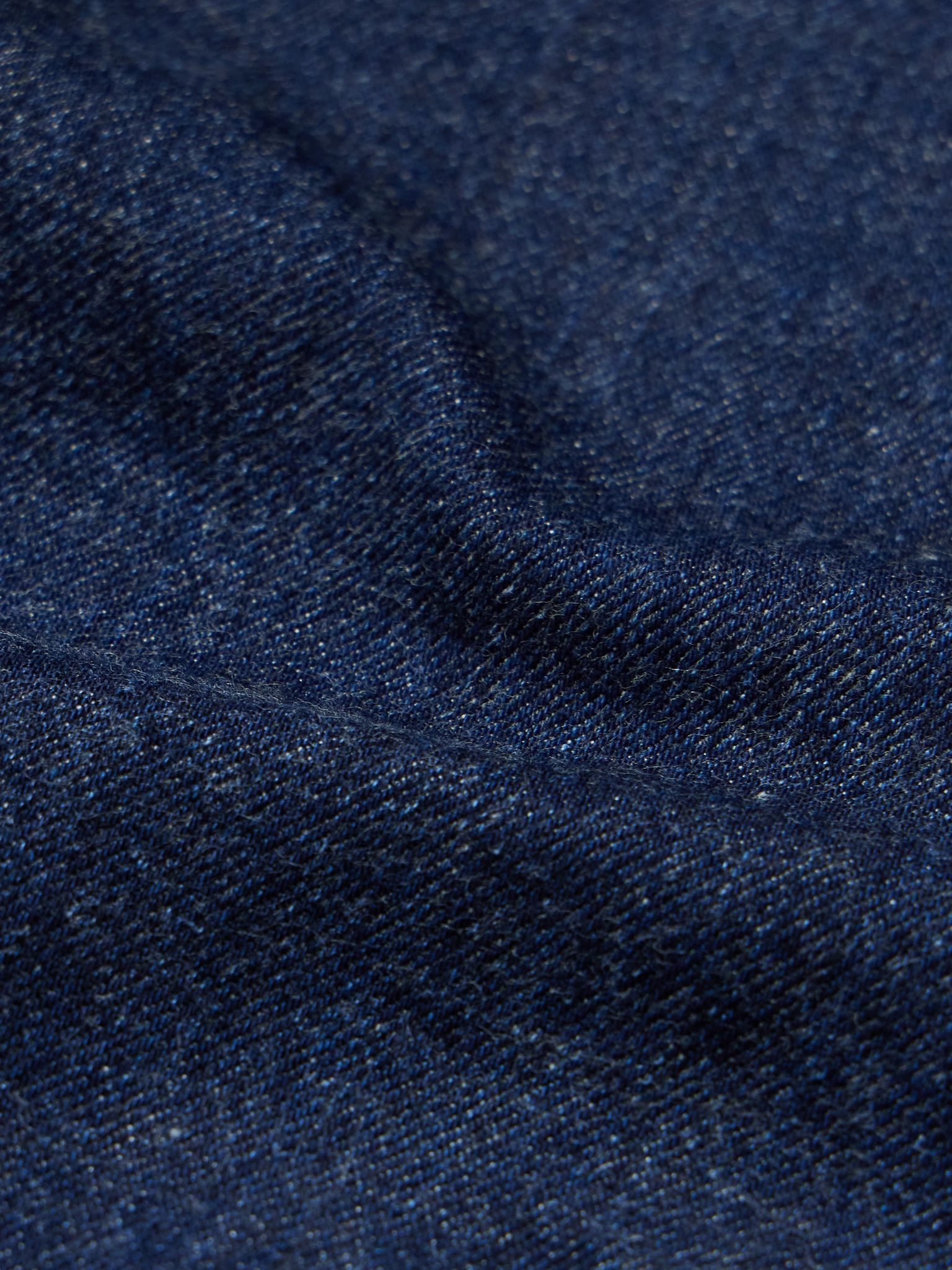 Selvedge Denim Jacket Blue - 4