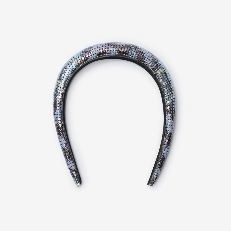 Burberry Check Mesh Headband outlook