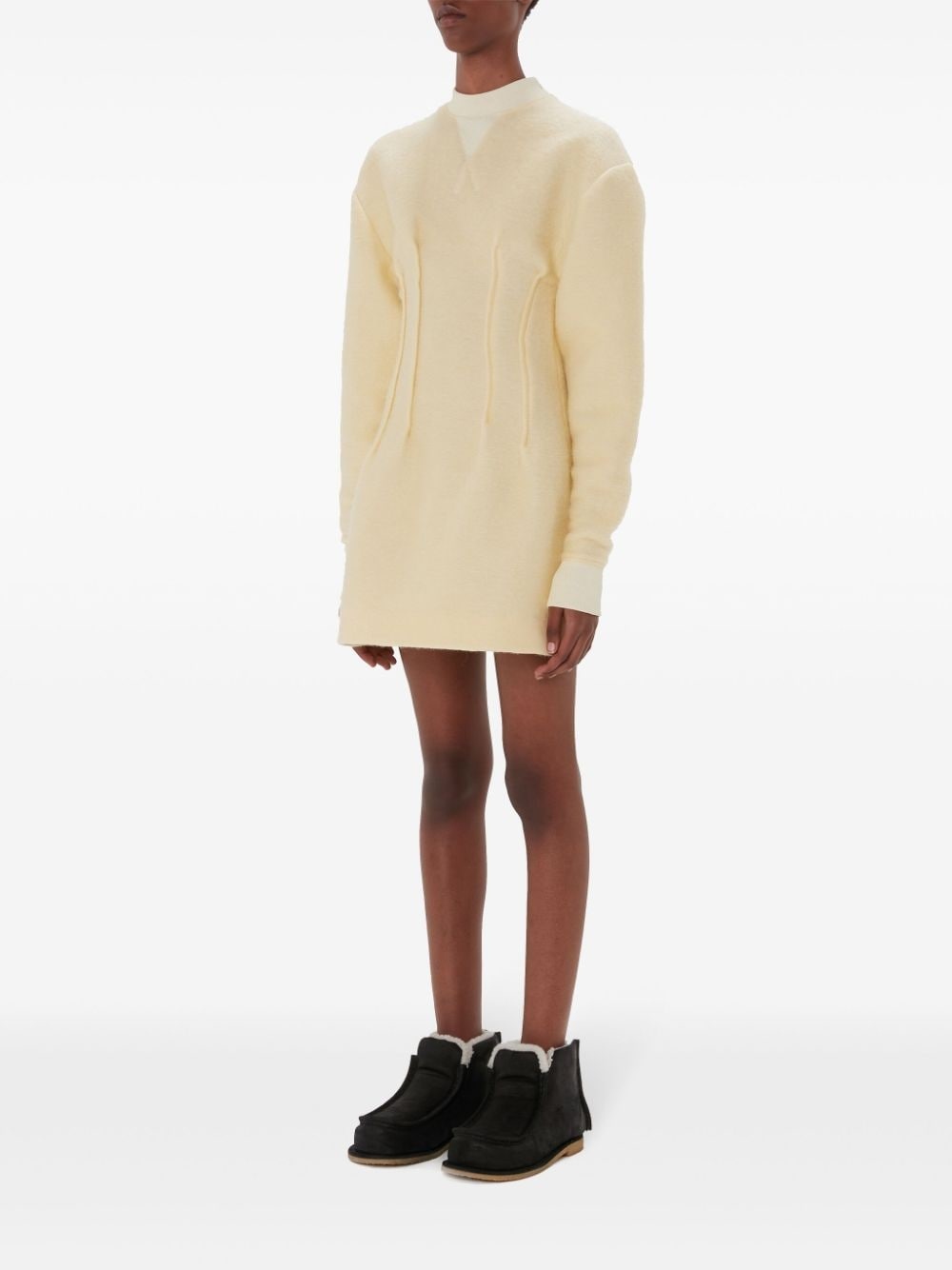long-sleeve hourglass dress - 2