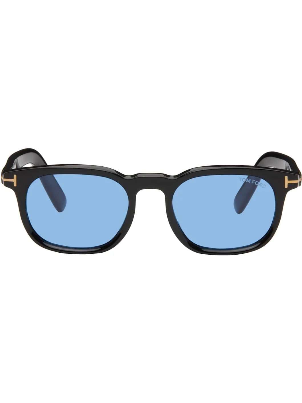 Black Round Sunglasses - 1