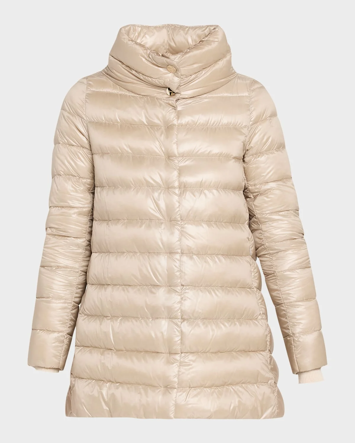 Amelia Ultra-Light A-Line Down Jacket - 1