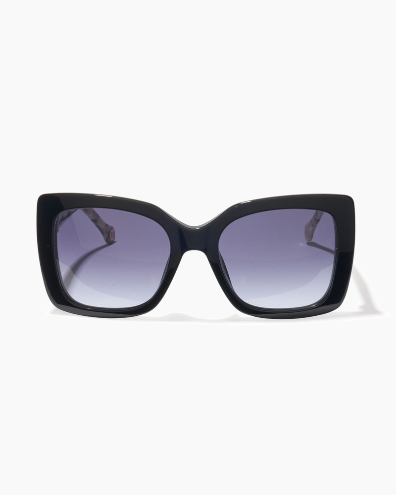 Oversized Sunglasses With Contrast Temples 1