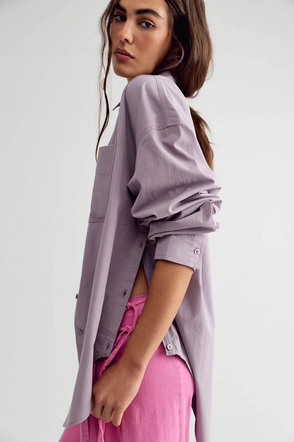 We The Free Lexi Poplin Button Down Shirt - 1
