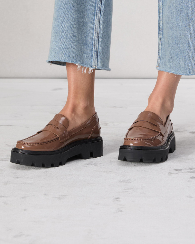 rag & bone Quinn Leather Loafer outlook