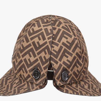 FENDI Brown cotton hat outlook