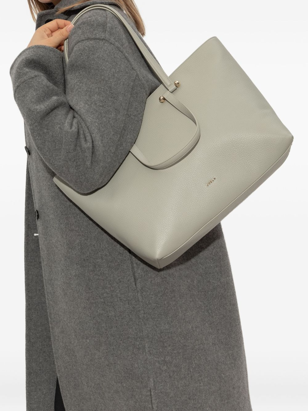 Duetto leather tote bag - 2