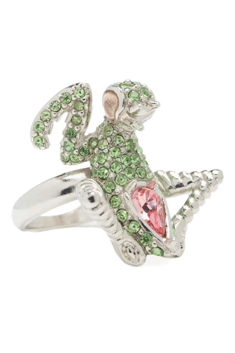 Collina Strada APPLE PINK MANTIS RING outlook