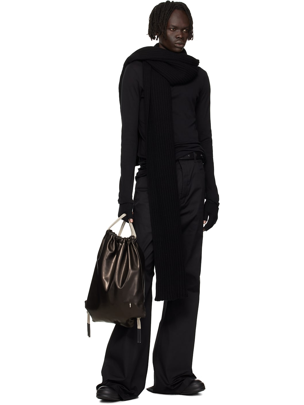Black Concordians Long Scarf - 2