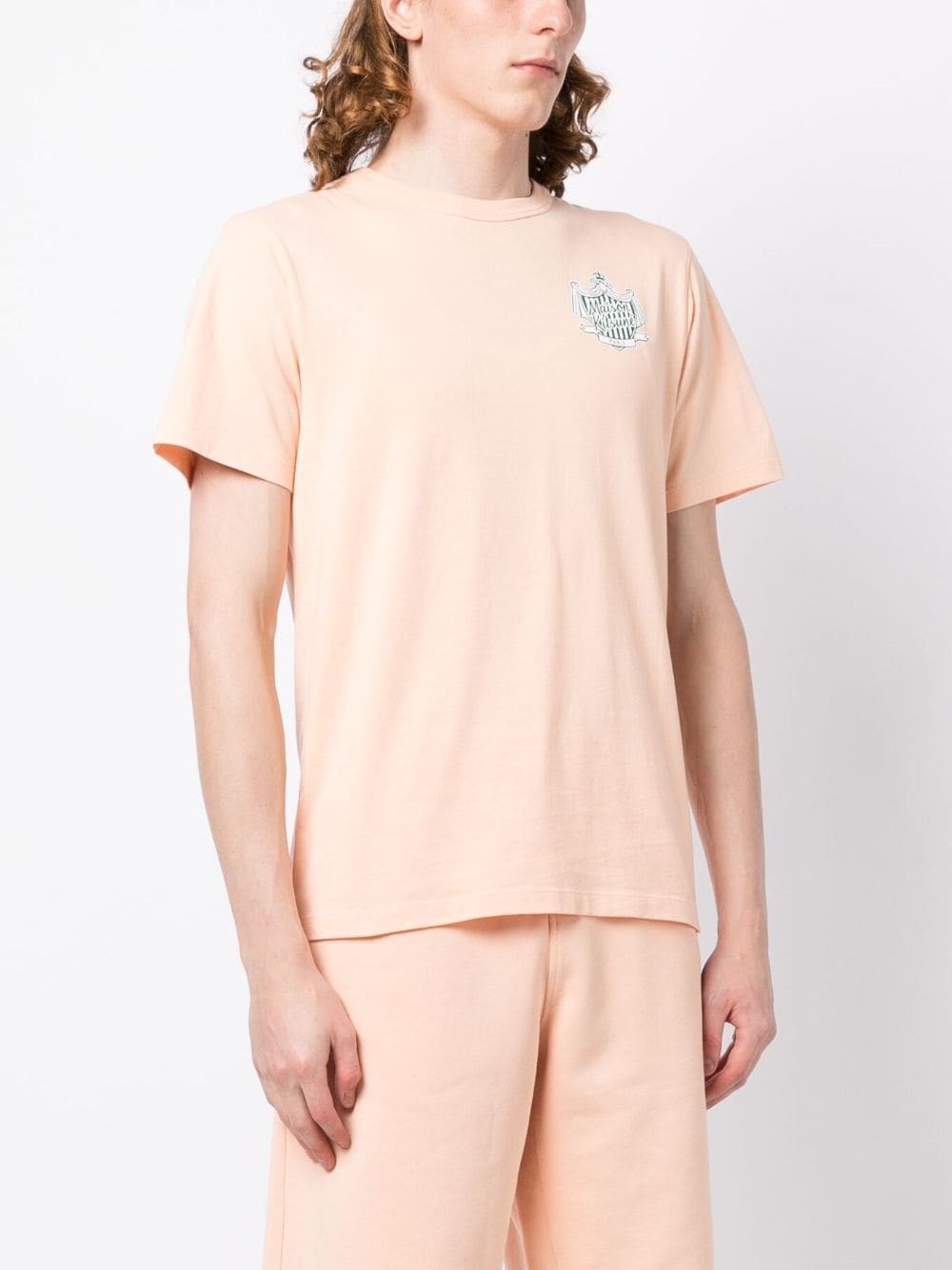 logo-print cotton T-shirt - 3