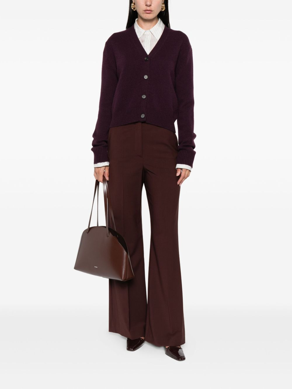 buttoned cashmere cardigan - 2