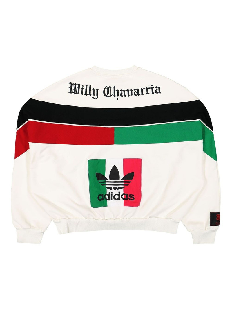 adidas x Willy Chavarria jersey sweatshirt outlook