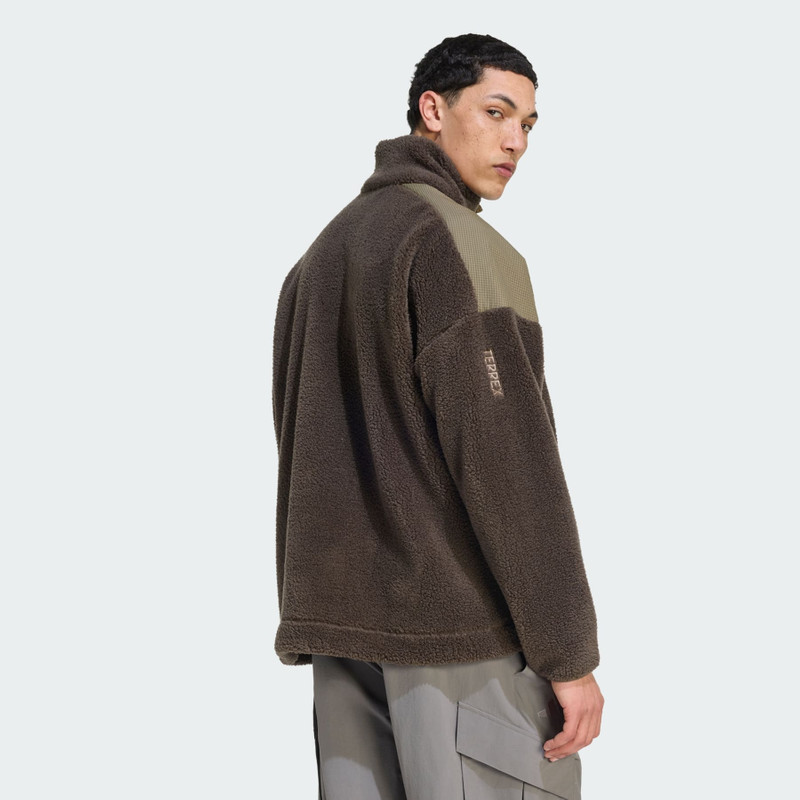 Terrex Xploric CLIMAWARM High Pile Snap Pullover 3