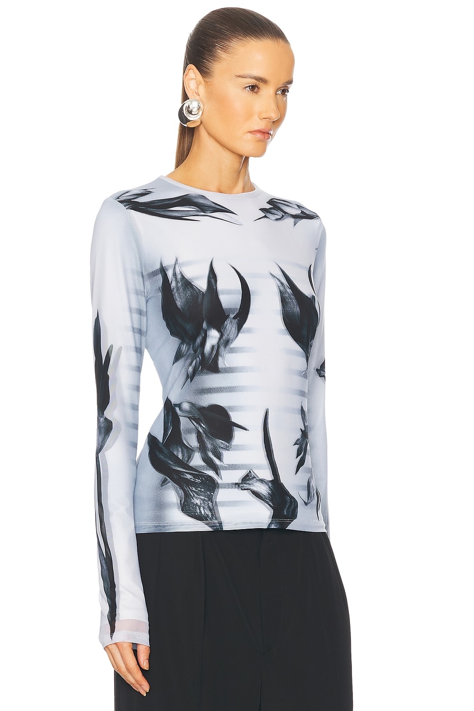 Flower Body Morphing Mariniere Top - 2