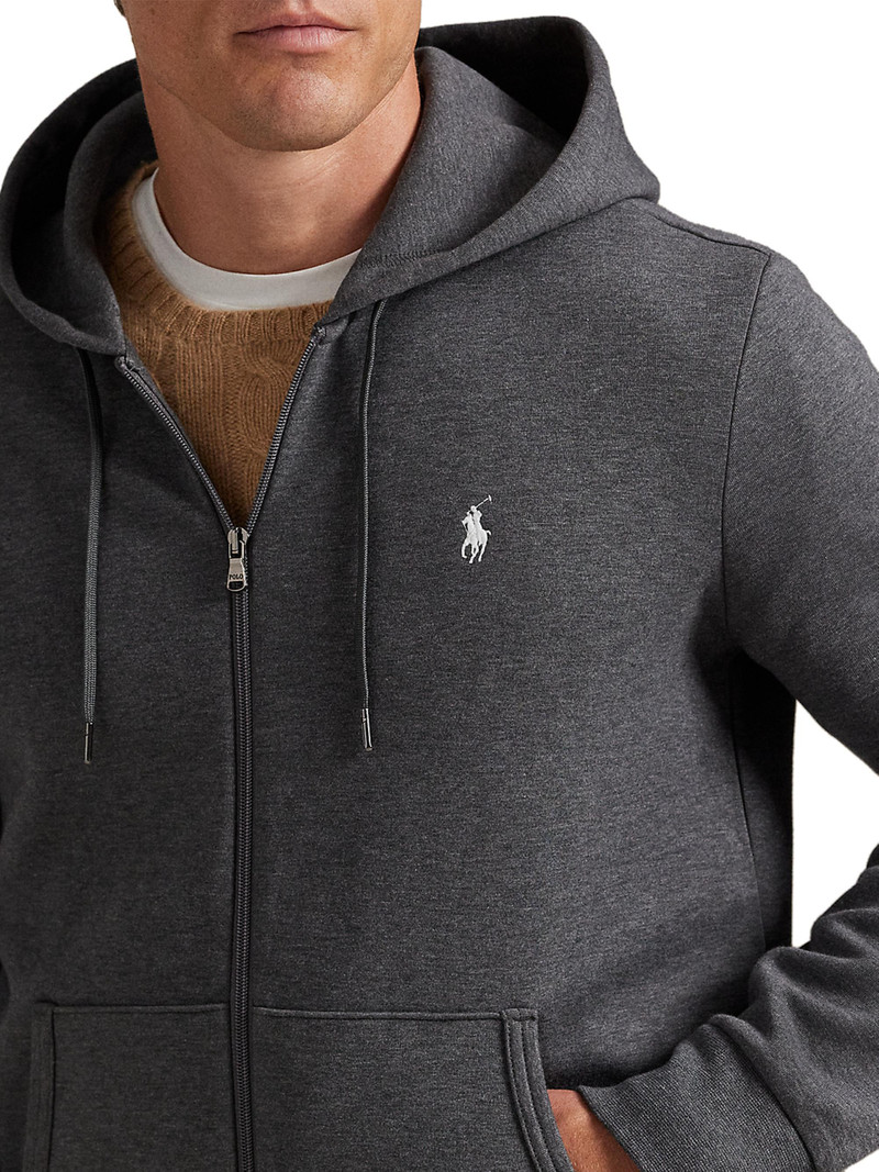 Men's Double-Knit Full-Zip Hoodie - Barclay 5