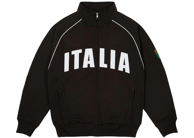 PALACE Palace Italia Zip Funnel Black outlook