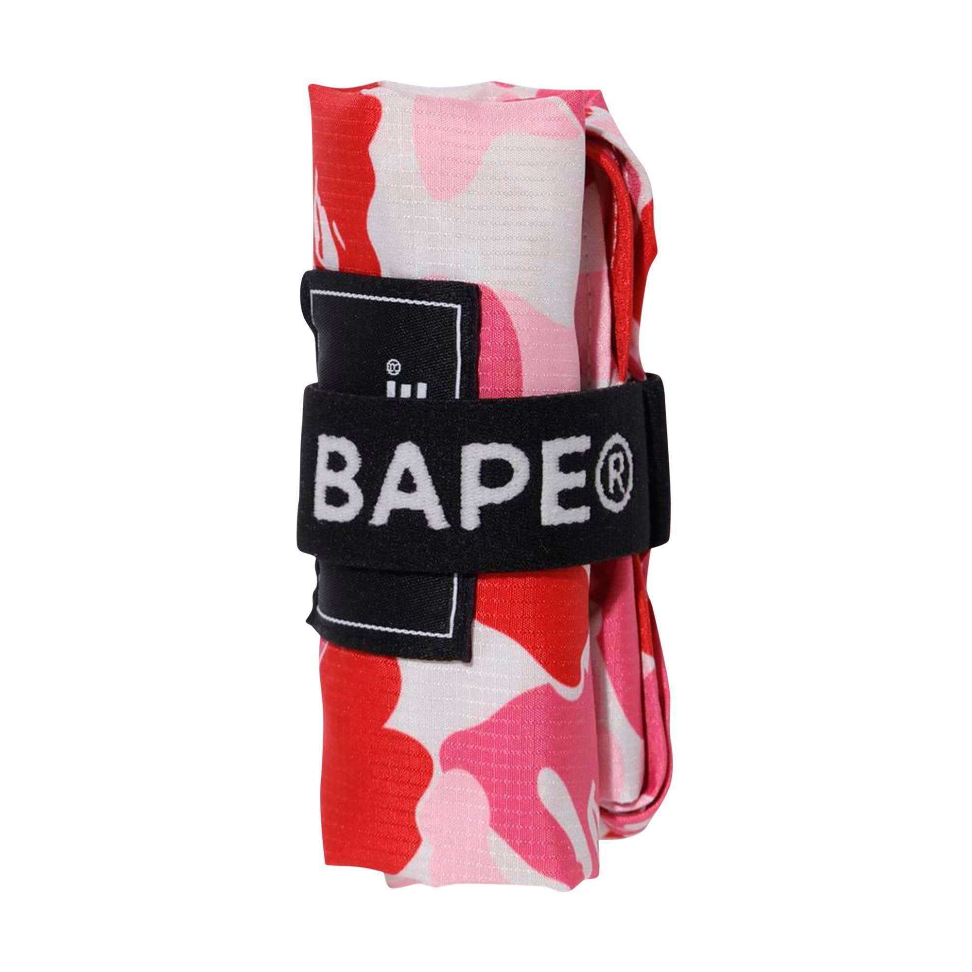 BAPE ABC Camo L Shopping Bag 'Pink' - 2