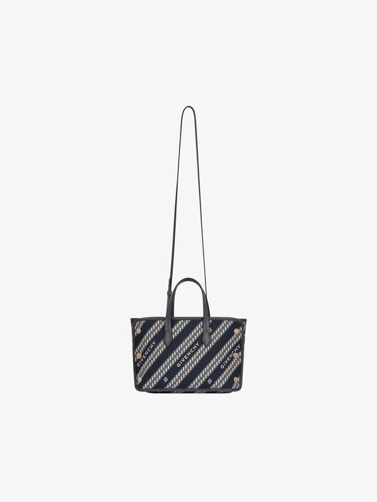 Mini BOND shopper in GIVENCHY chain jacquard - 4