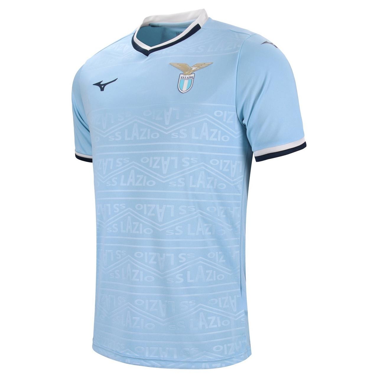 Men's SS Lazio Replica Home Jersey, 24/25 - 3