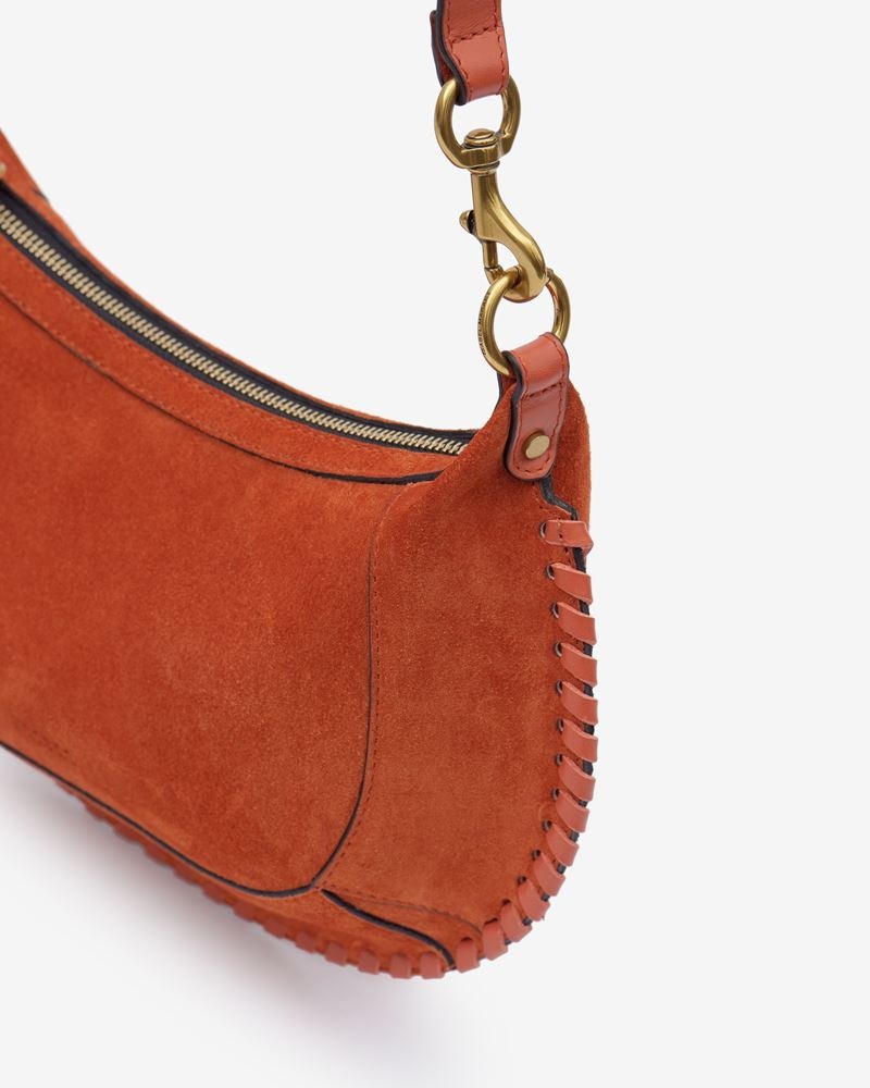 OSKAN MOON SOFT SUEDE BAGUETTE BAG - 3