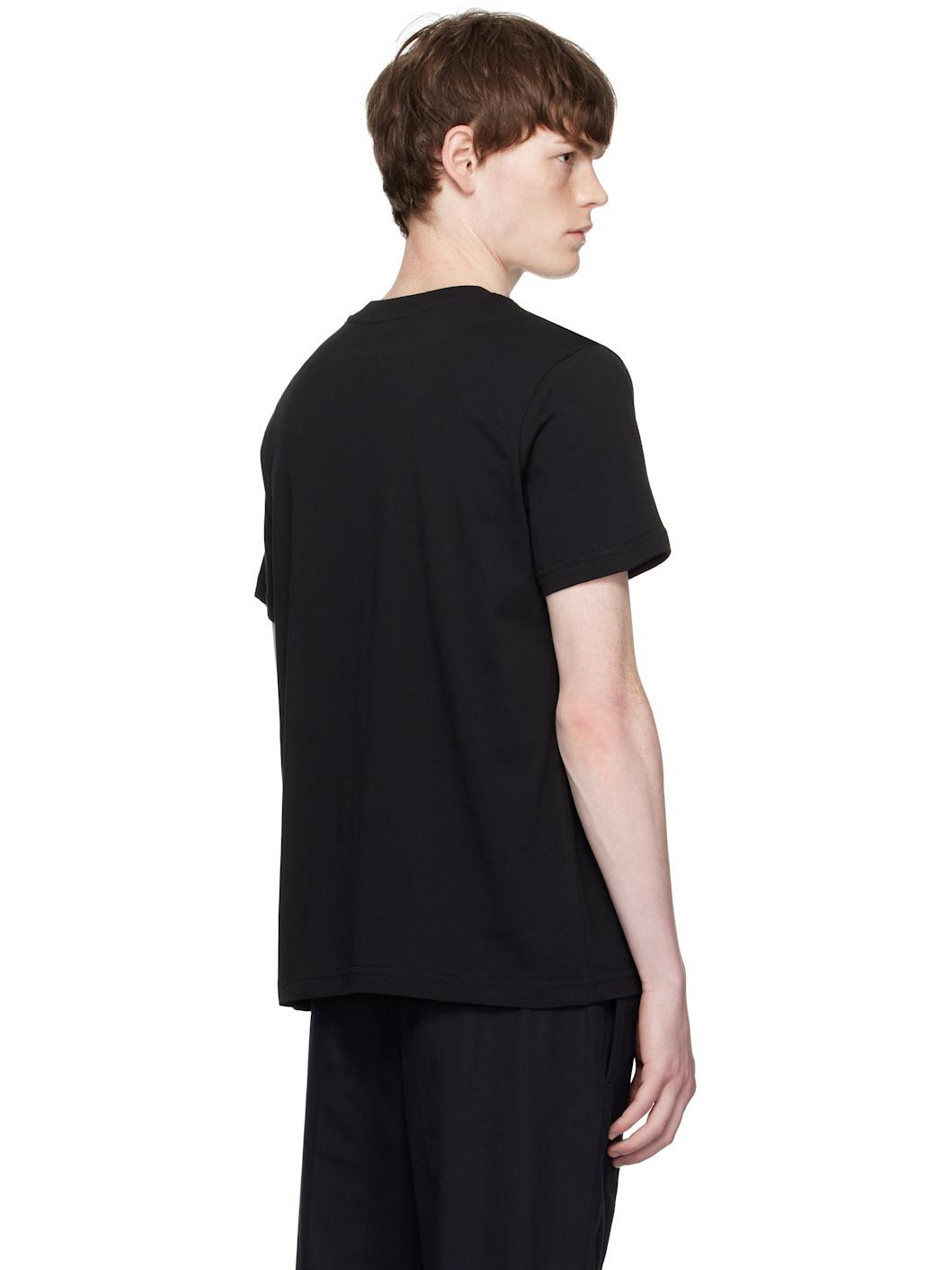 Black Standard 'A.P.C.' Brodé T-shirt - 3