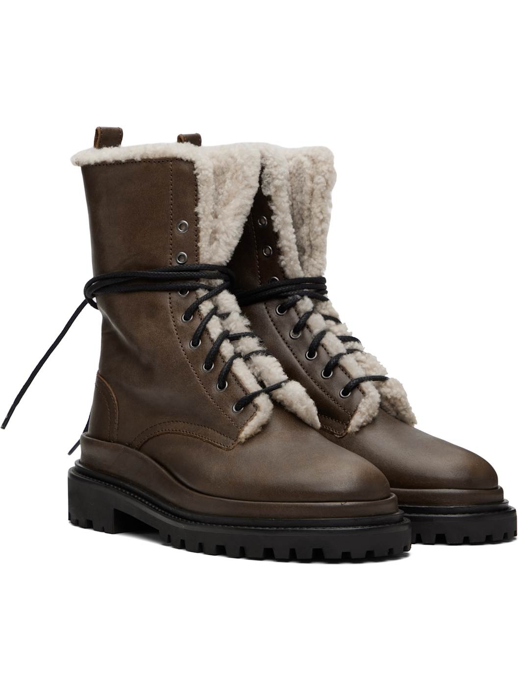 Brown Ghiso Boots - 4