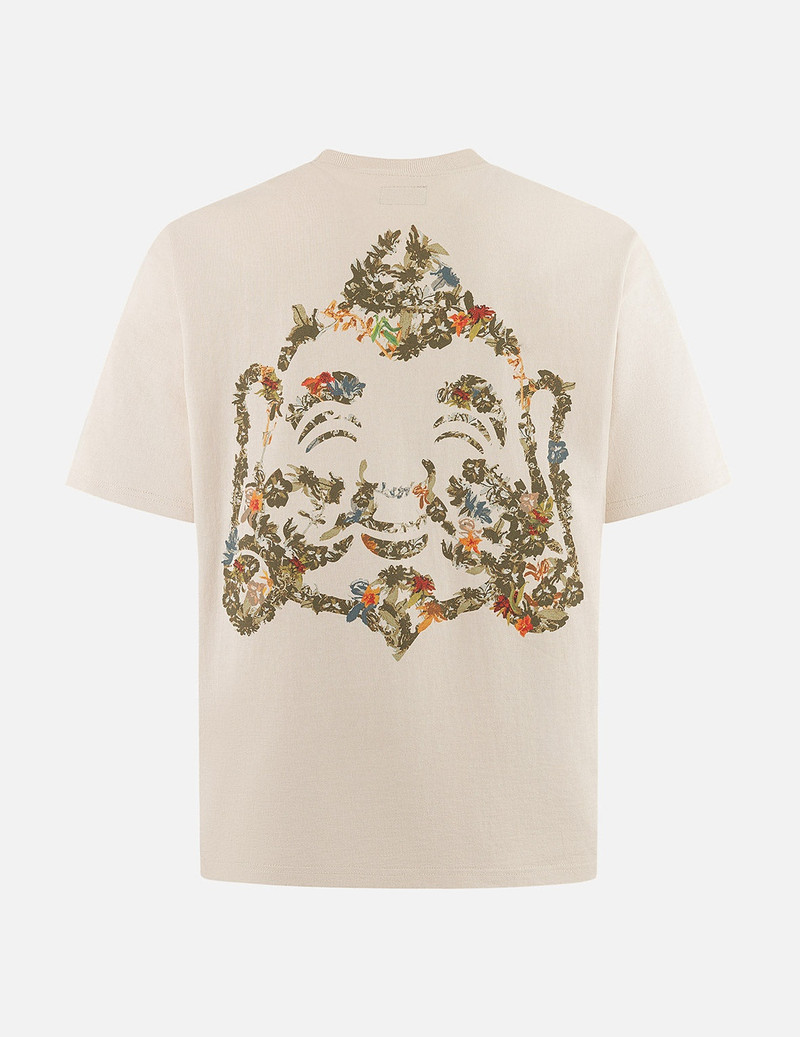 Floral Godhead Print Loose Fit T-shirt 1
