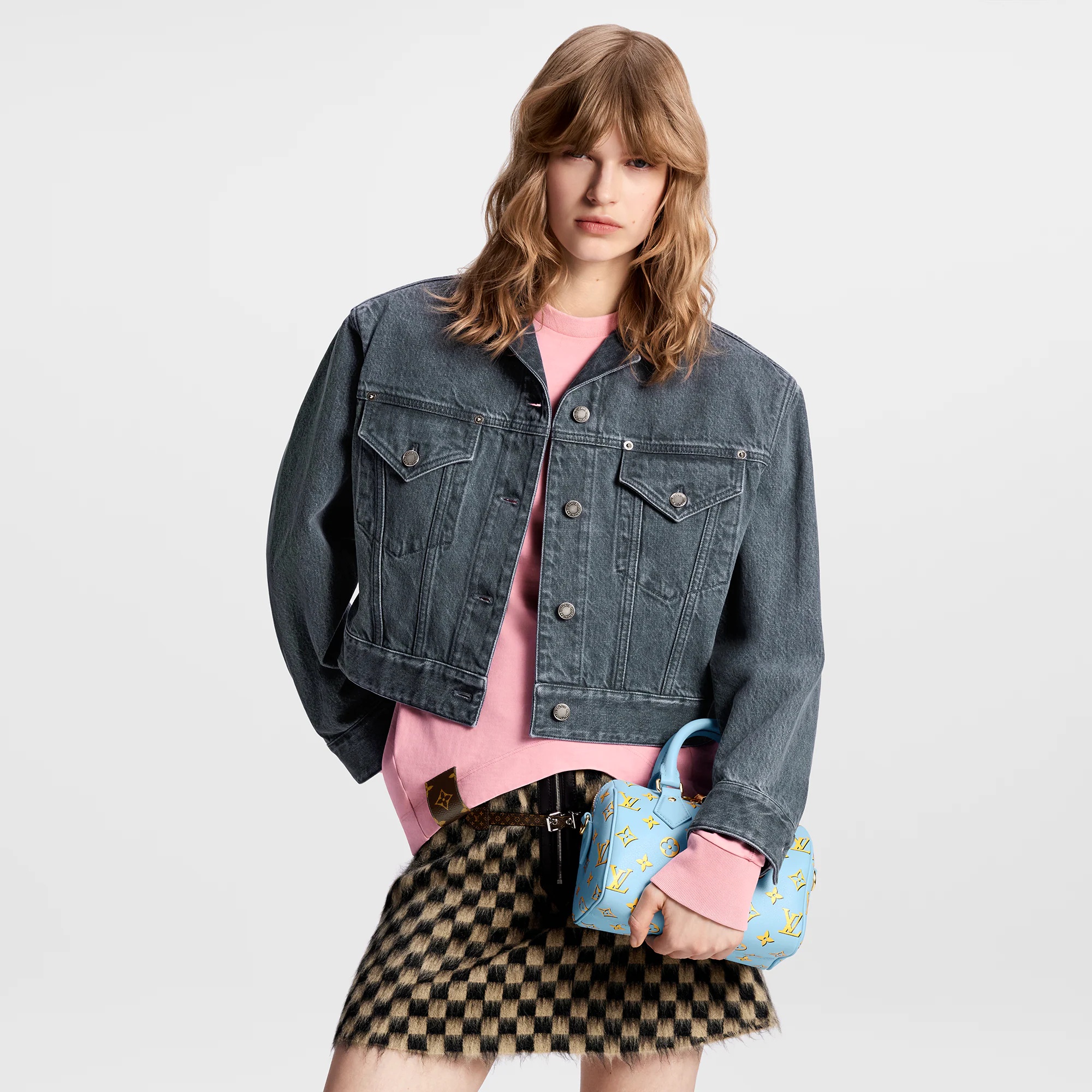 Washed Denim Jacket - 5