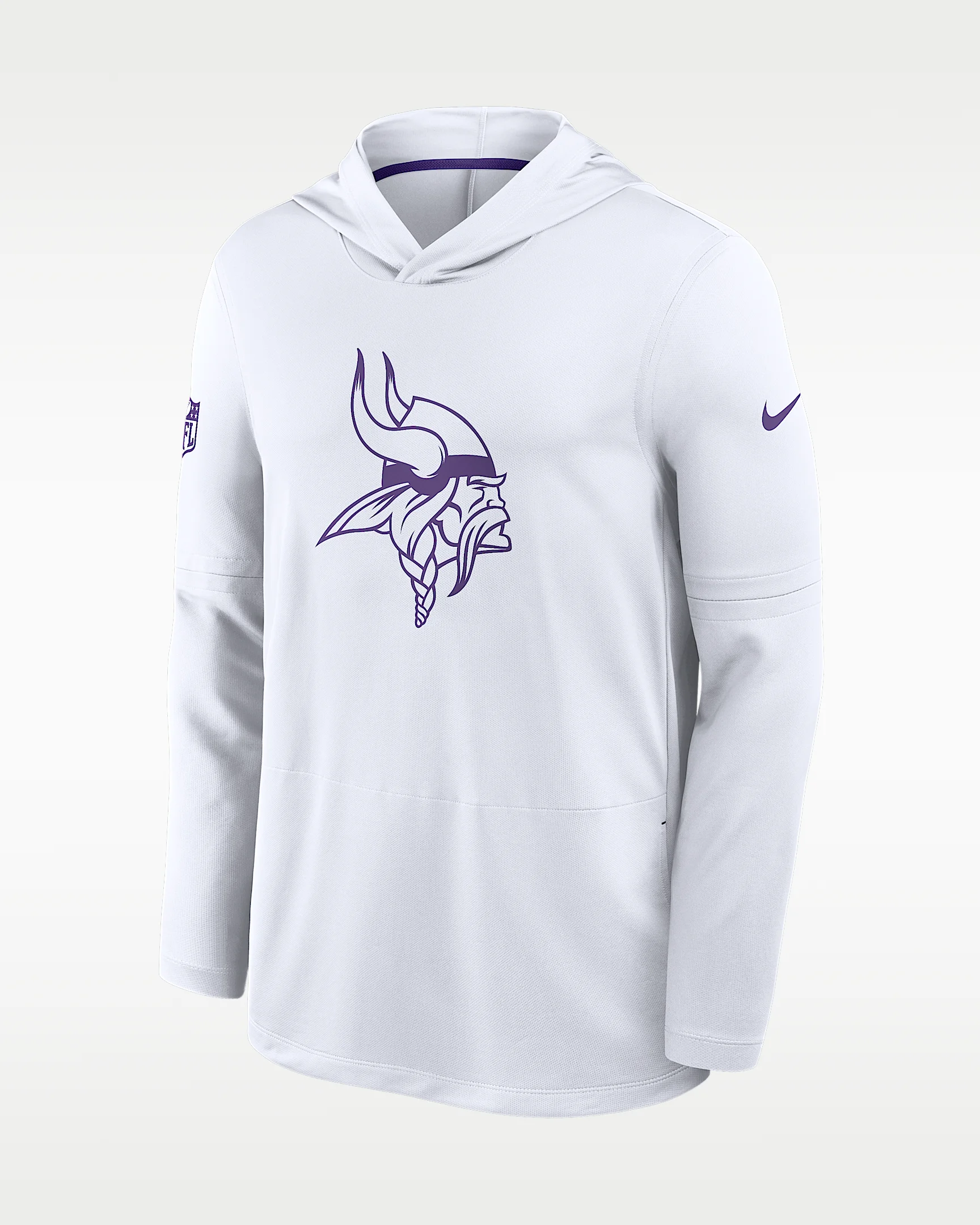 Minnesota Vikings Alt Men's Nike Dri-FIT NFL Long-Sleeve Hooded Top - 1