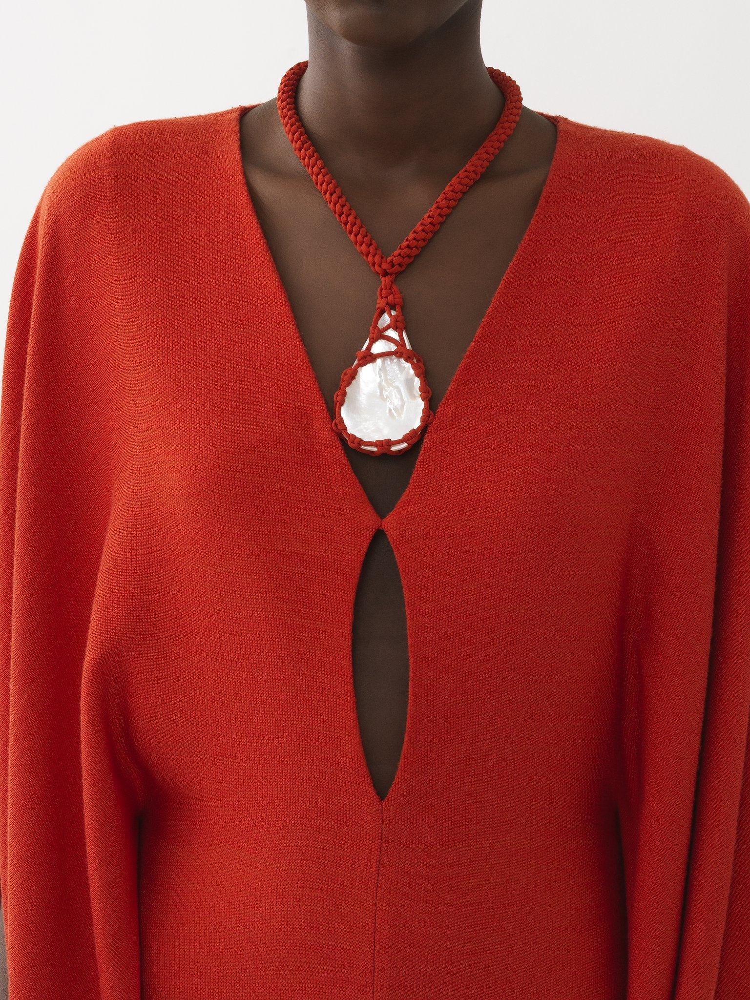 CAFTAN-INSPIRED LONG DRESS - 7