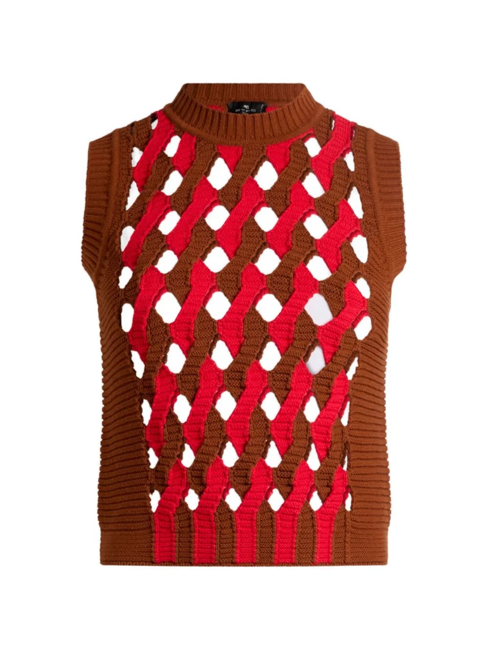 round-neck vest - 1