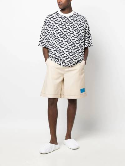 SUNNEI drawstring-fastening waistband shorts outlook