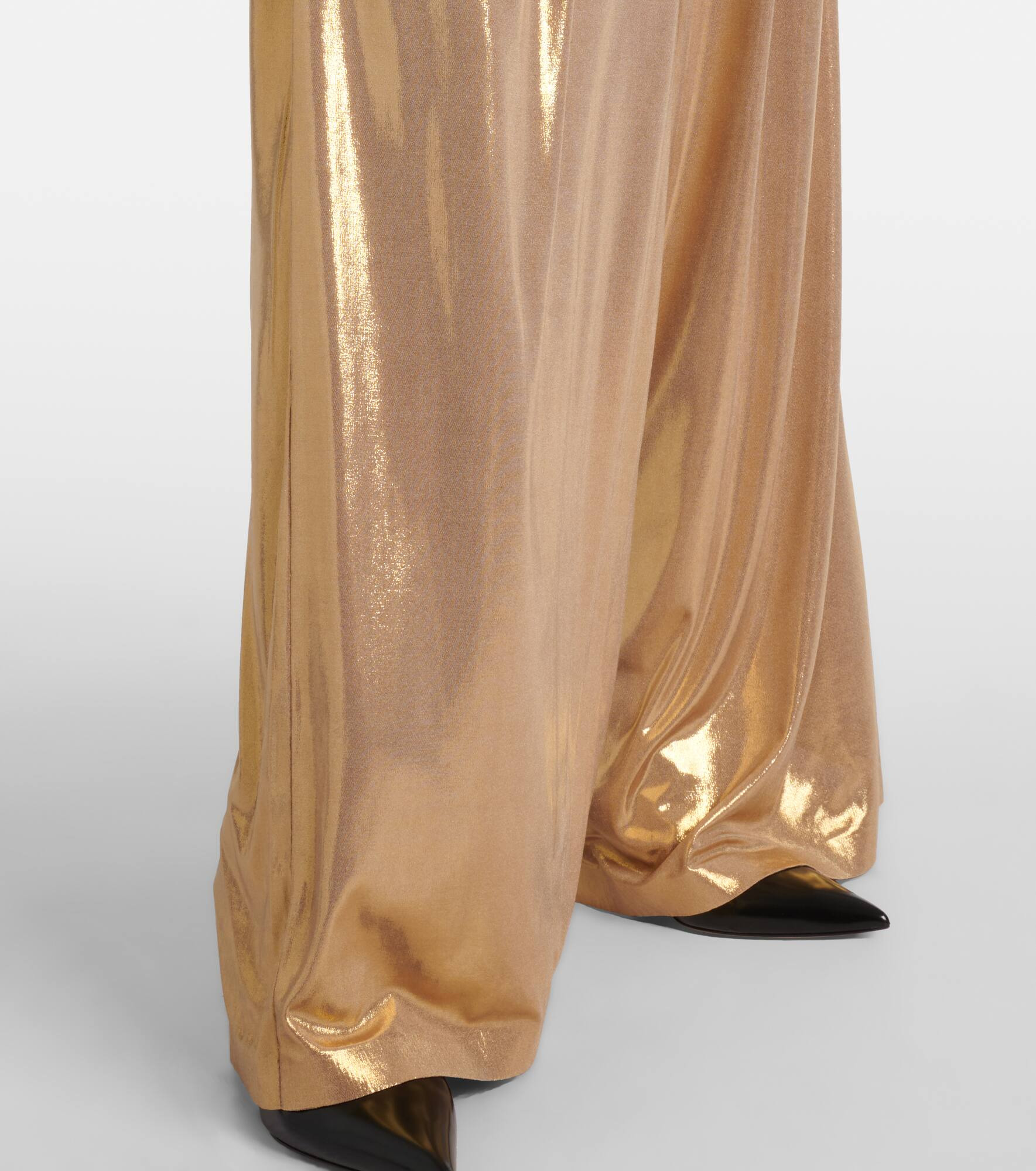 High-rise wide-leg pants - 5