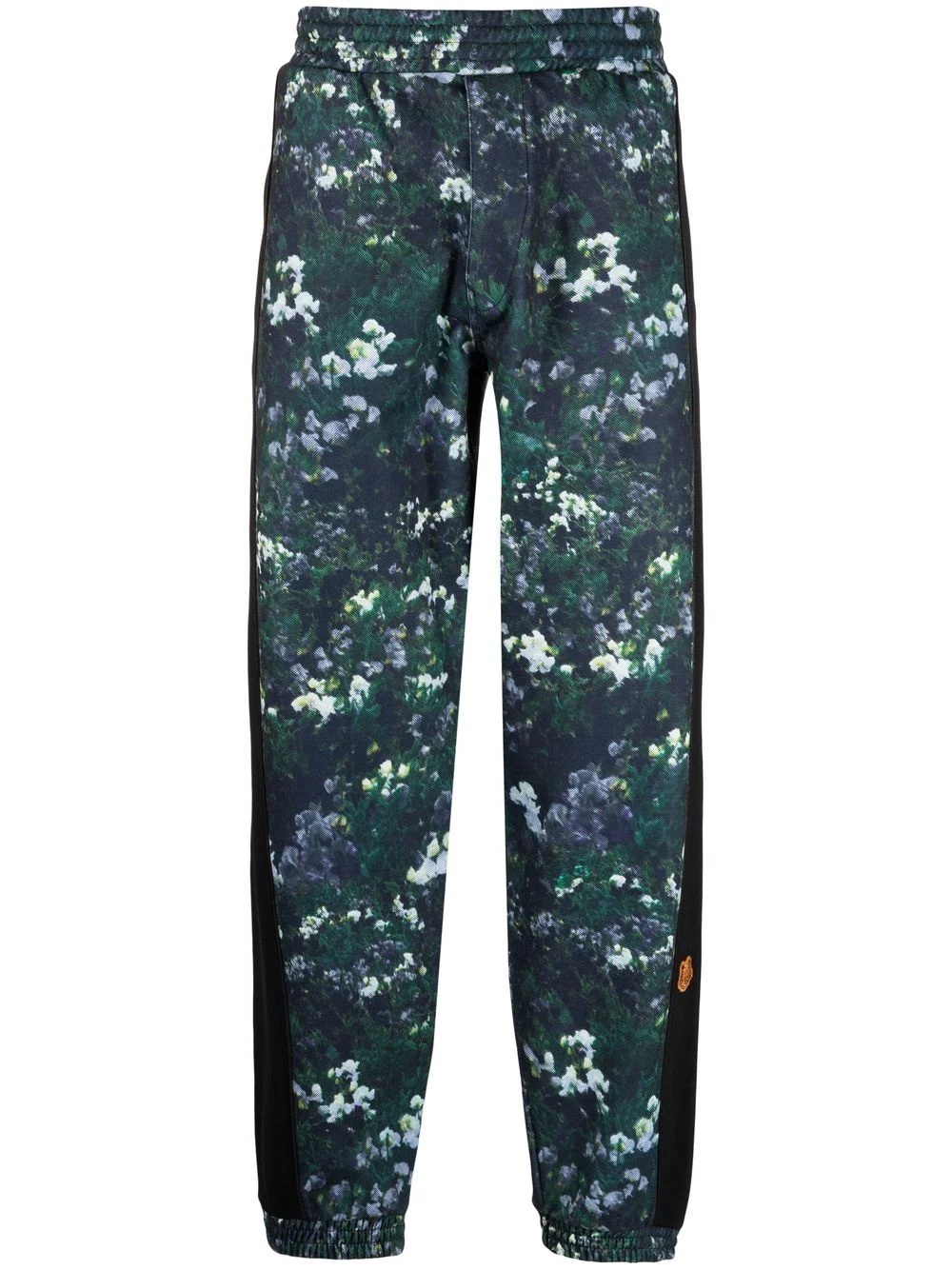 floral-print track pants - 1