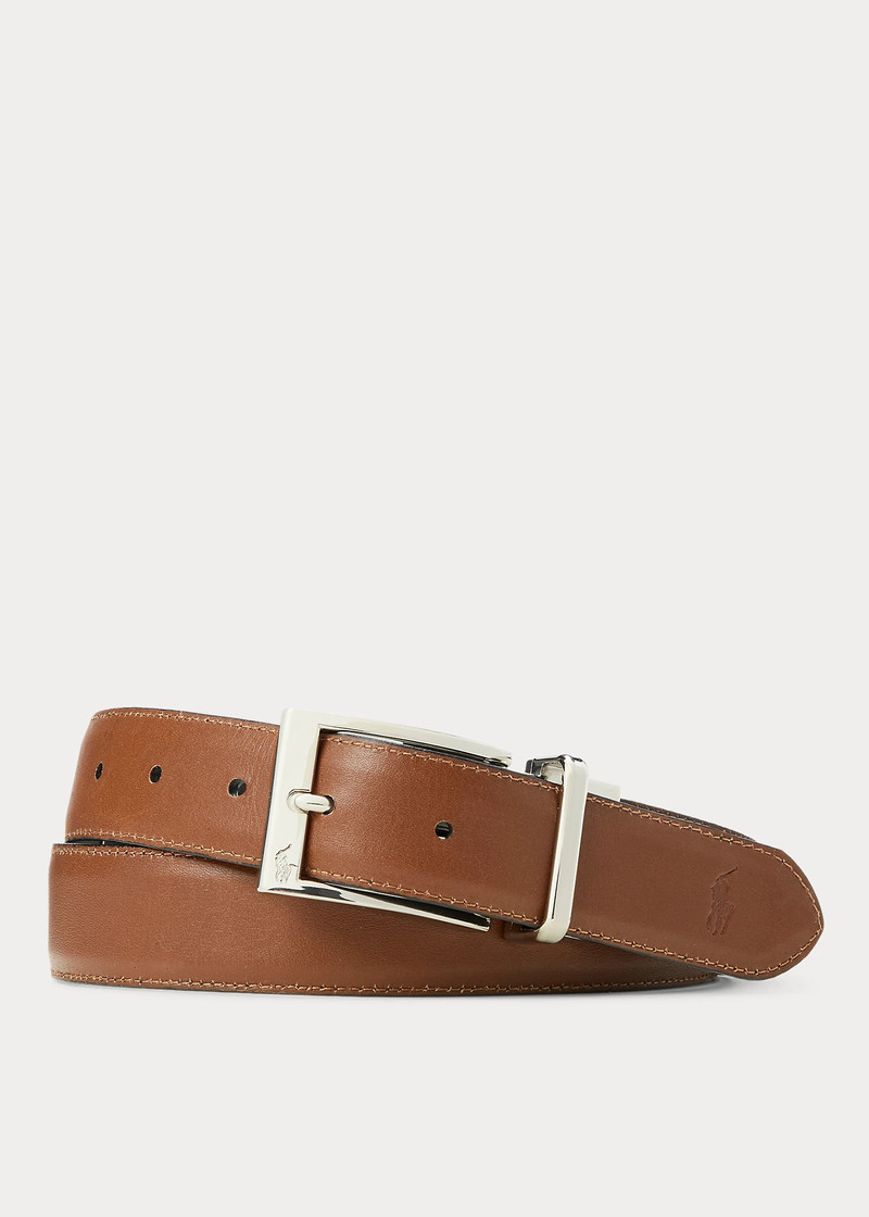 Reversible Leather Dress Belt 3