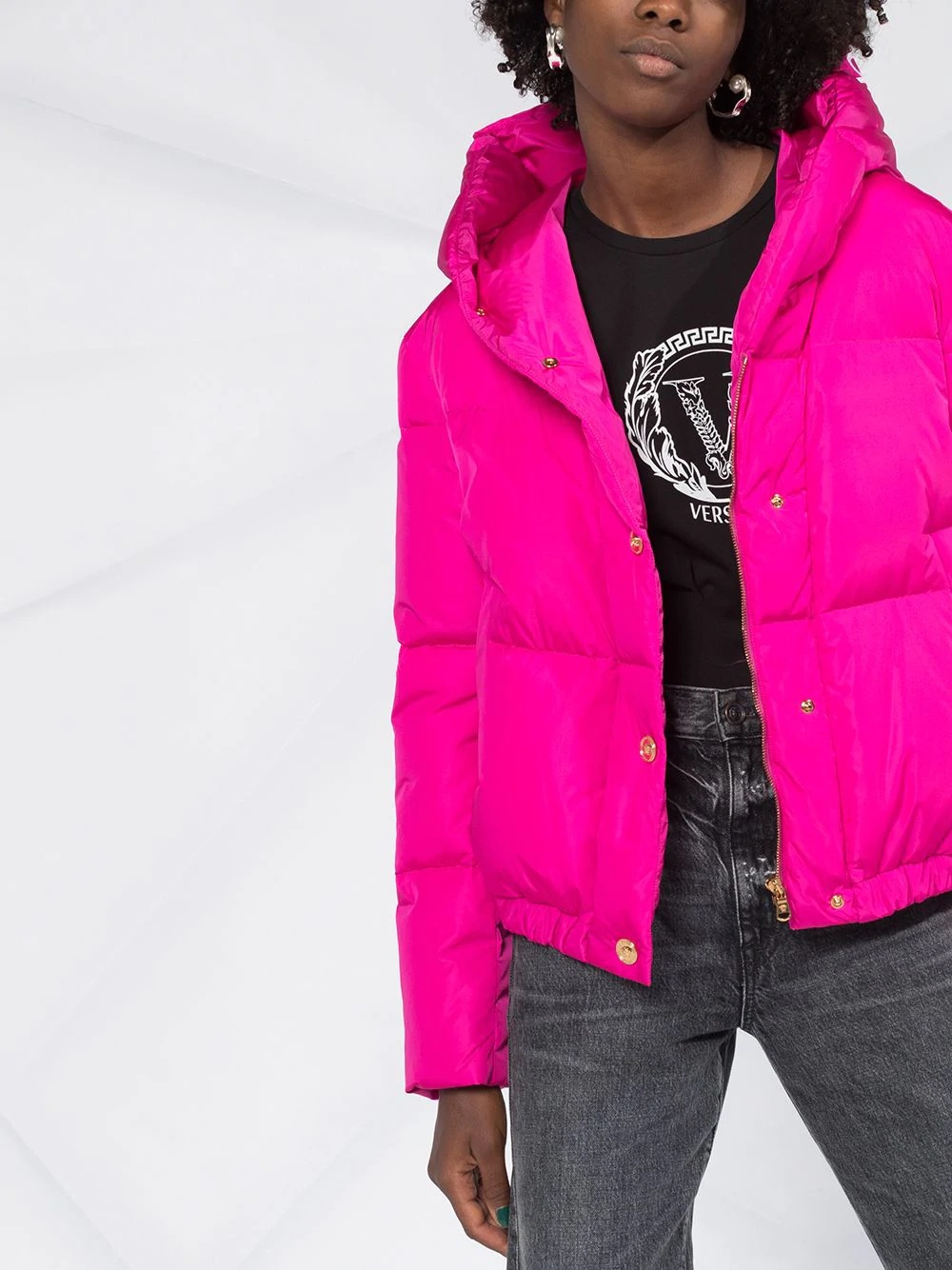 GV Signature puffer jacket - 5