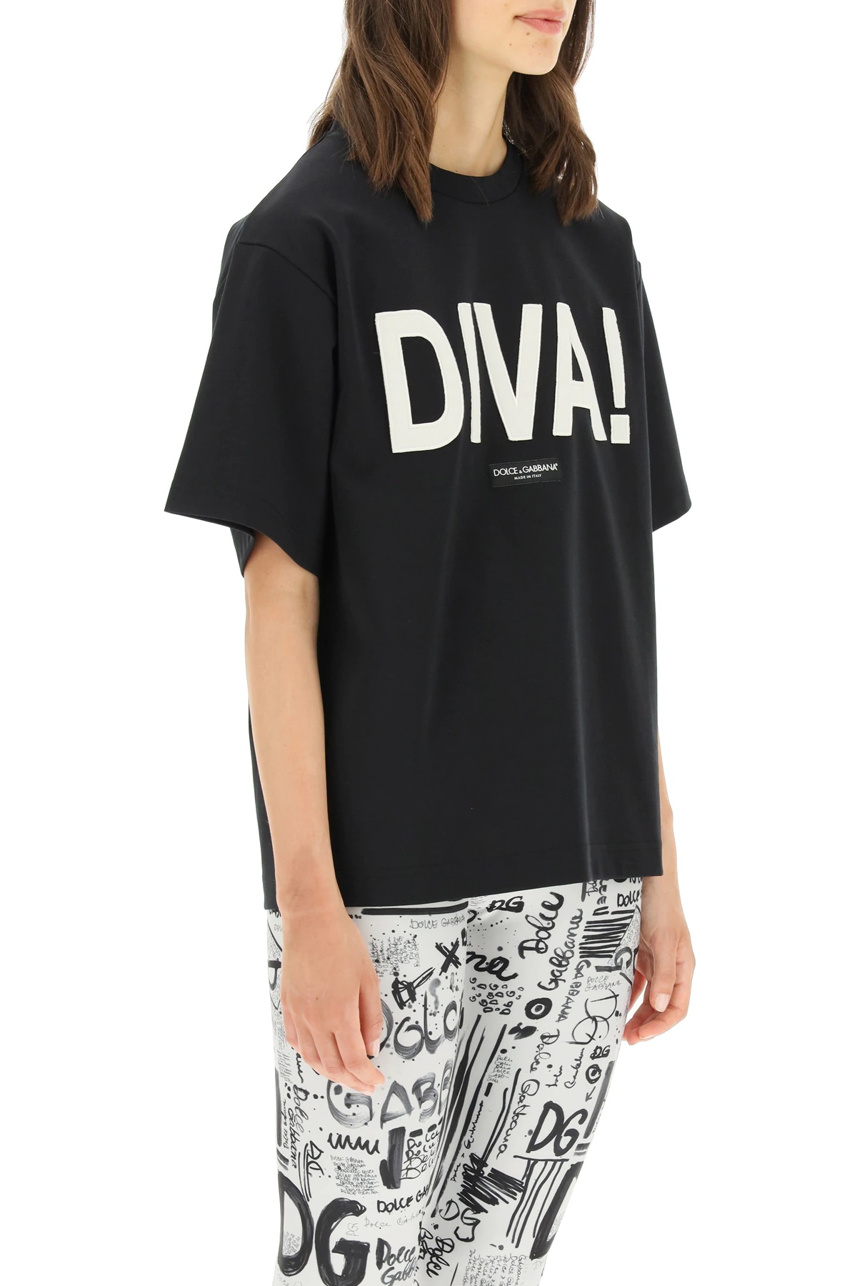 DIVA T-SHIRT WITH PATCH - 3