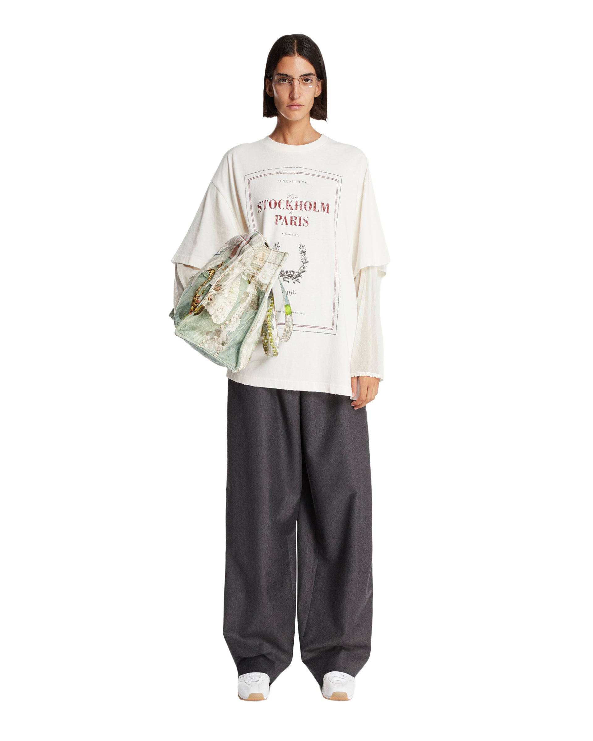 Gray Wool Pants - 2