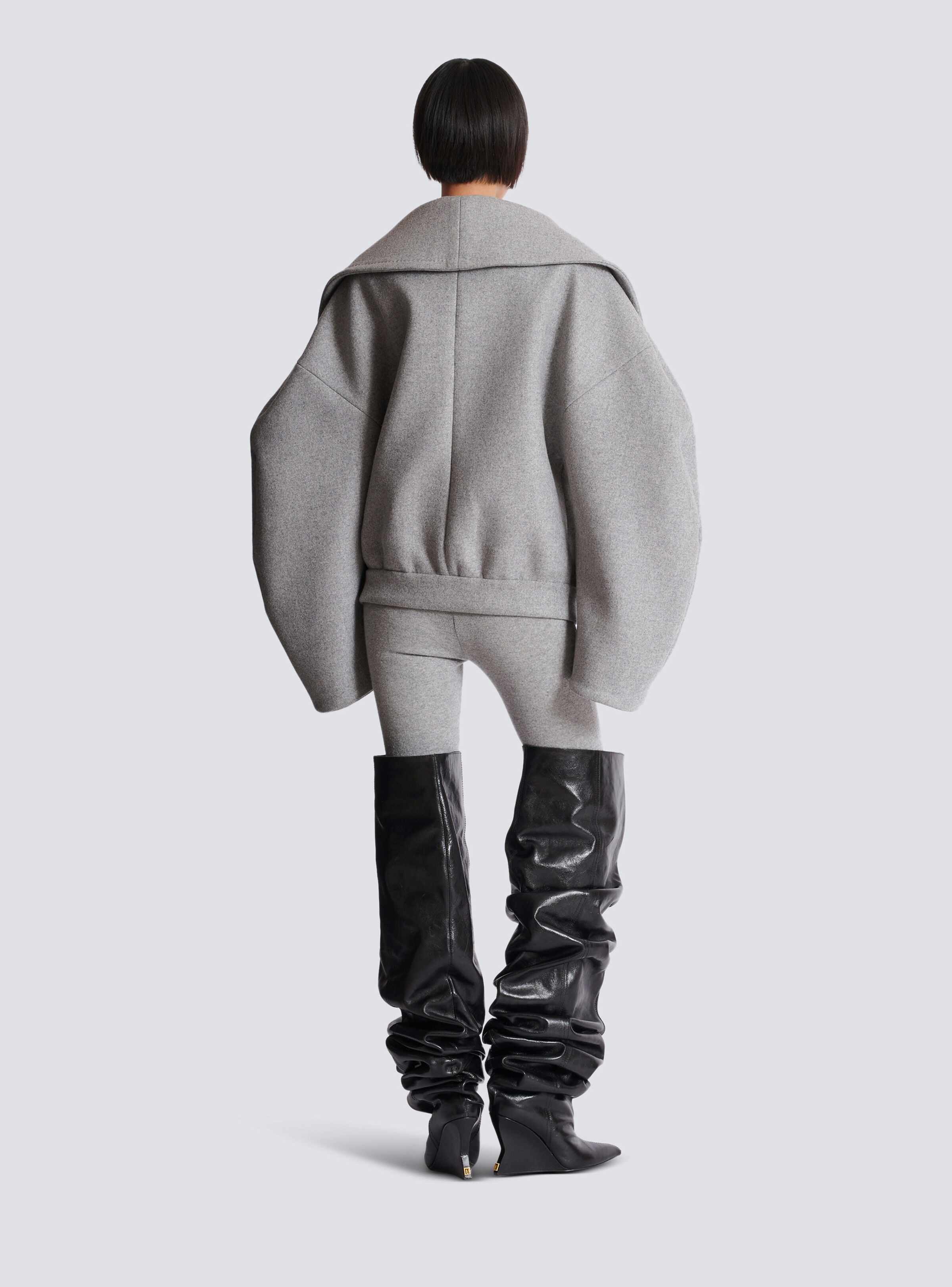 Wool pea coat - 4