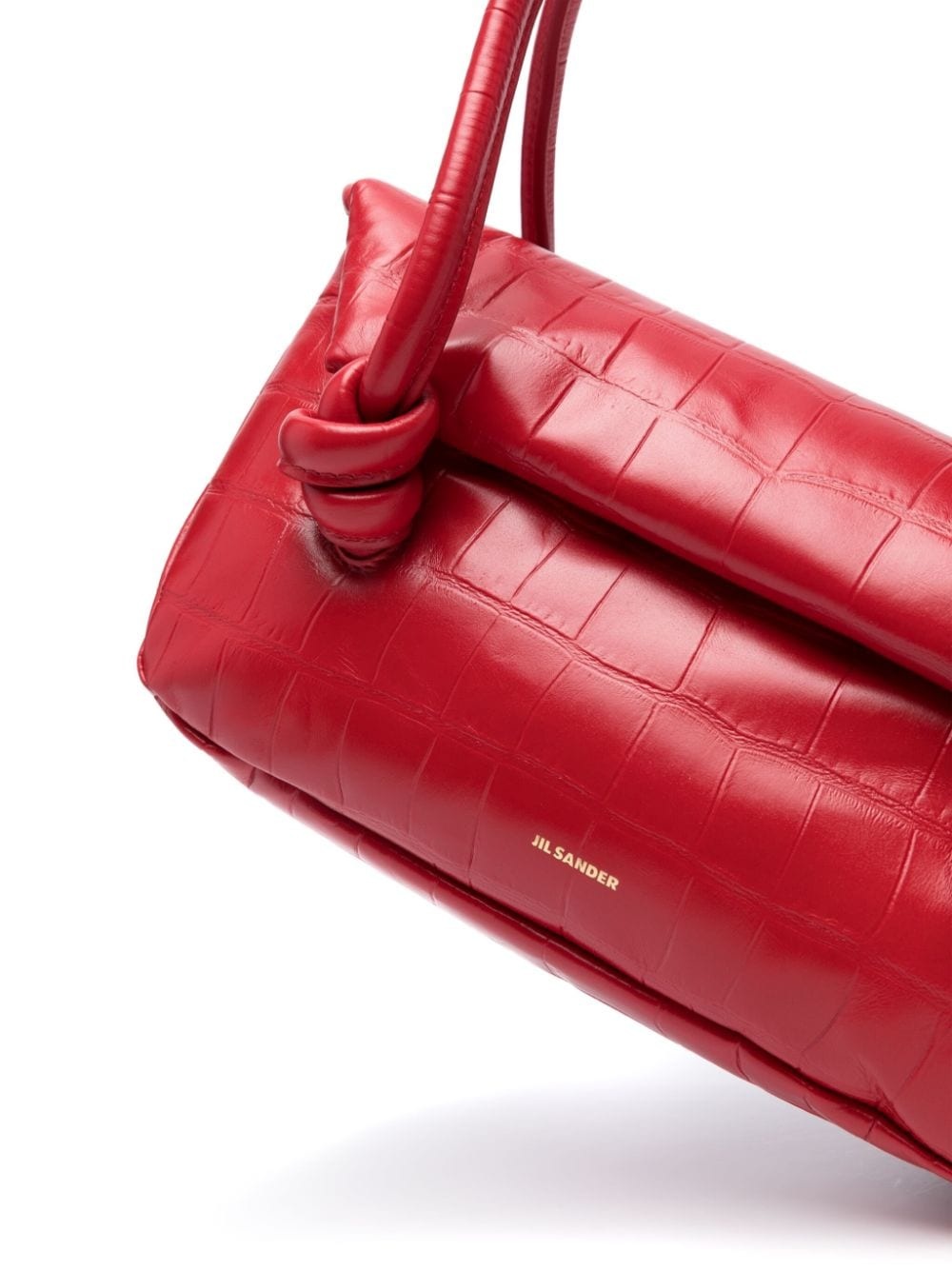 small crocodile-effect shoulder bag - 3