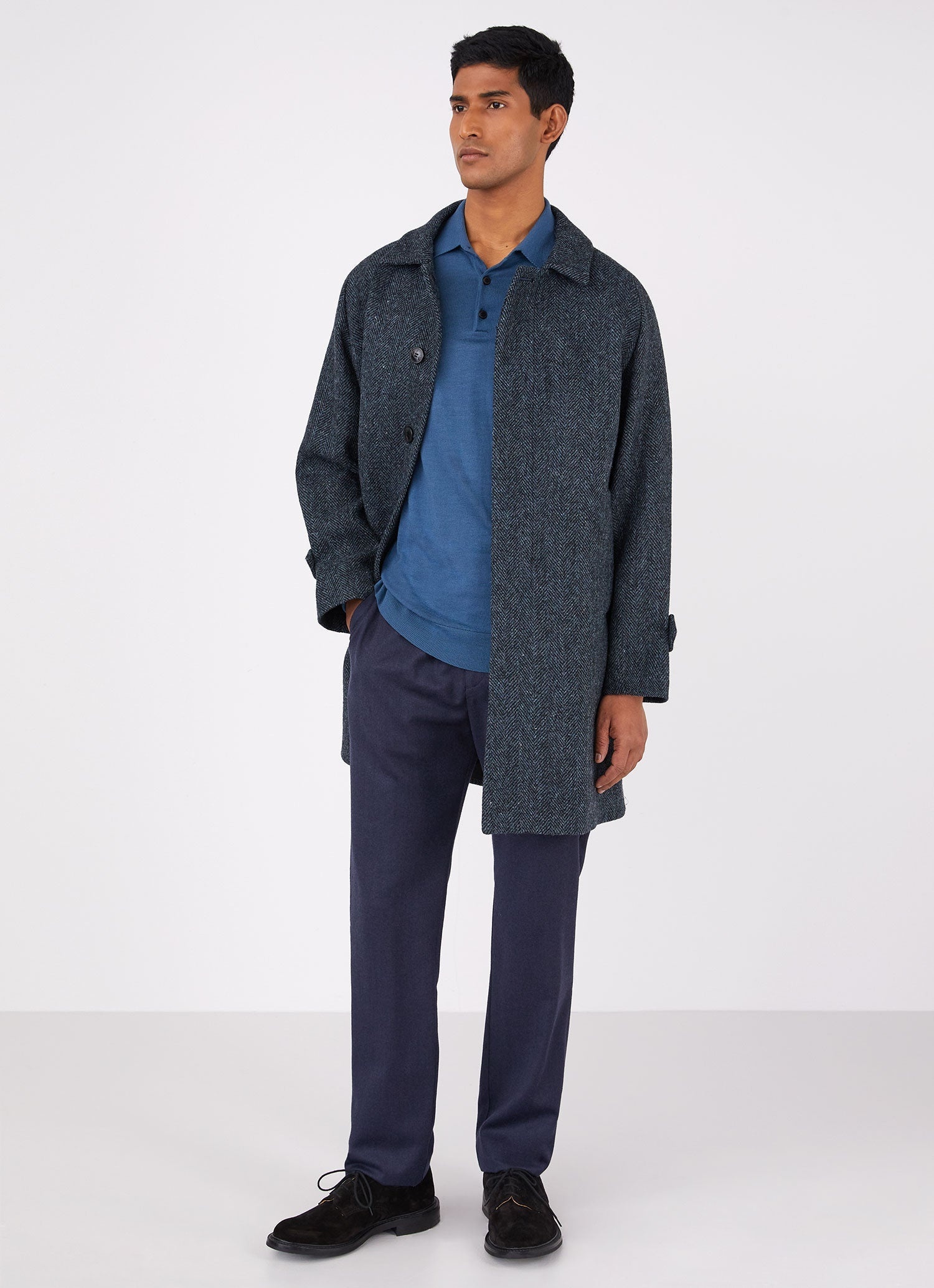 Harris Tweed Car Coat - 3