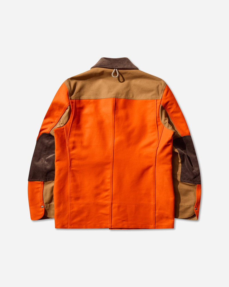 Junya Watanabe MAN Men's Contrast Collar Jacket Orange / Brown outlook