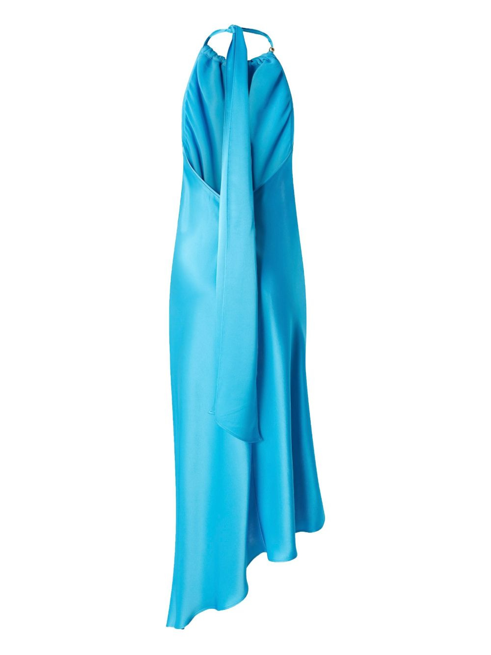 halter-neck asymmetrical dress - 2