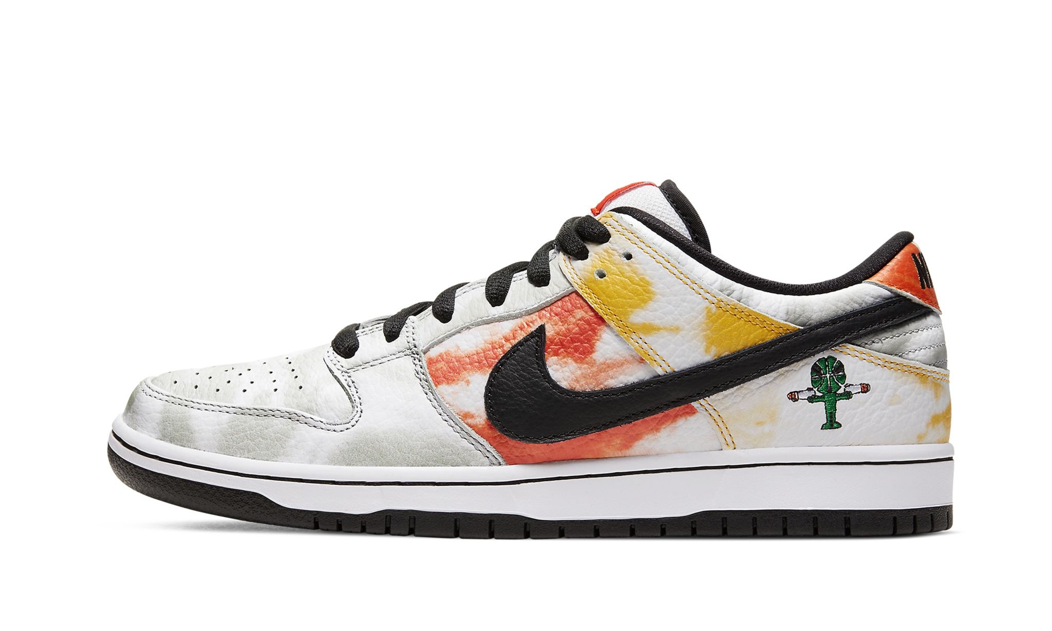 SB Dunk Low "Tie-Dye Rayguns 2019 - White" - 1