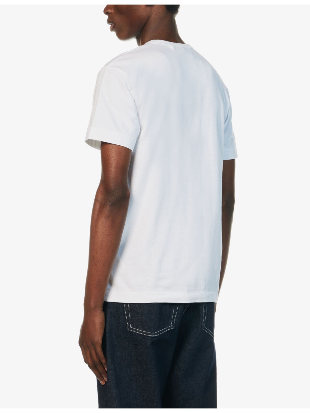 Polka-dot logo-print cotton-jersey T-shirt - 5