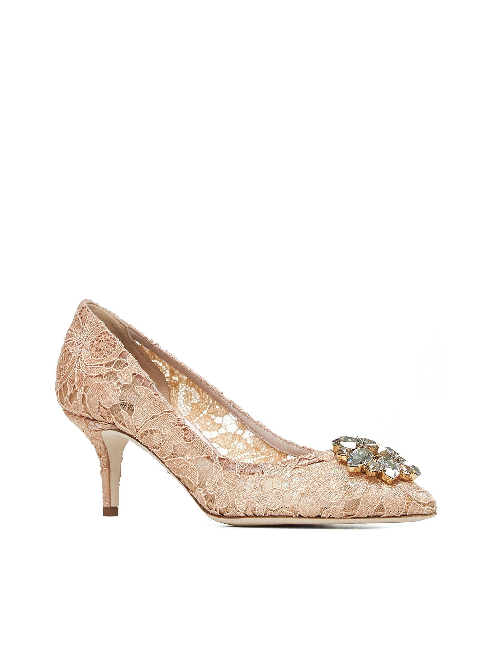 Dolce & Gabbana Women Rainbow Lace Décolleté With Broche - 2