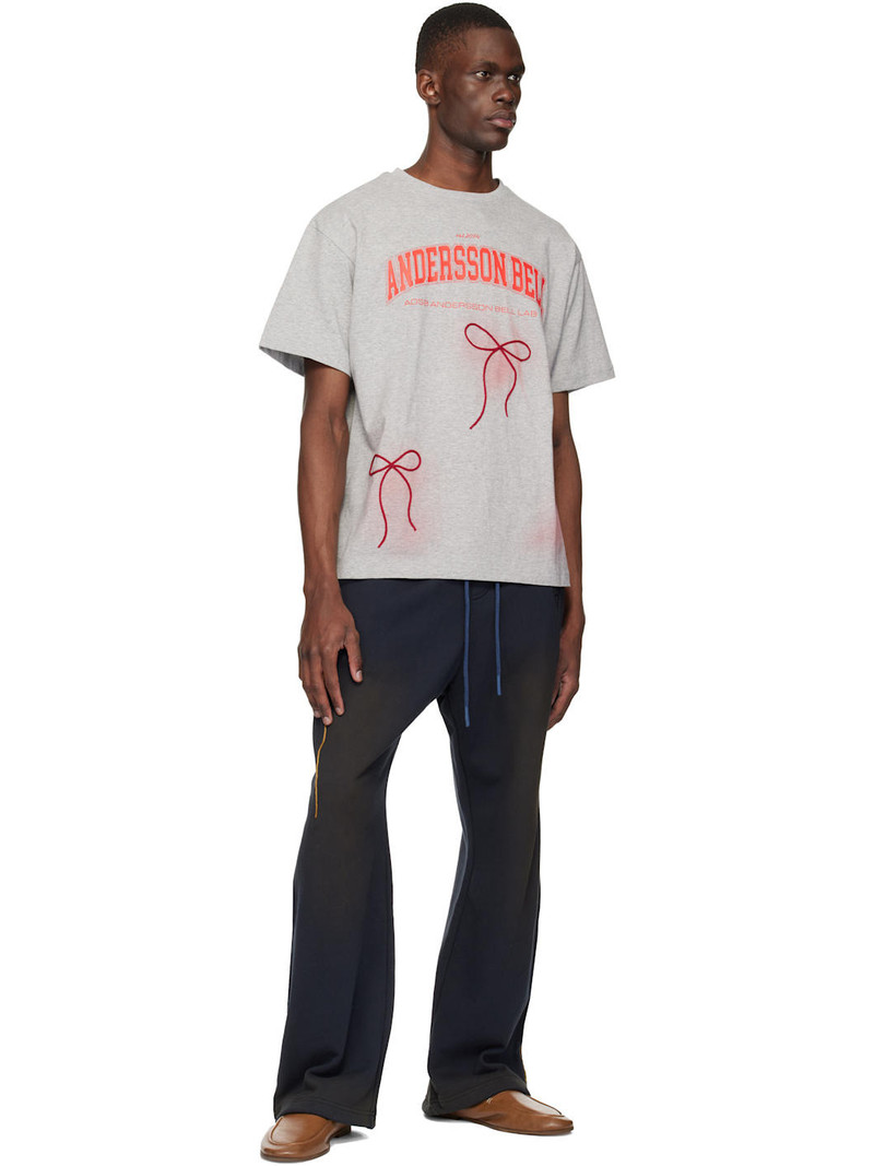 Andersson Bell Gray Ribbon Embroidery Spray T-shirt outlook