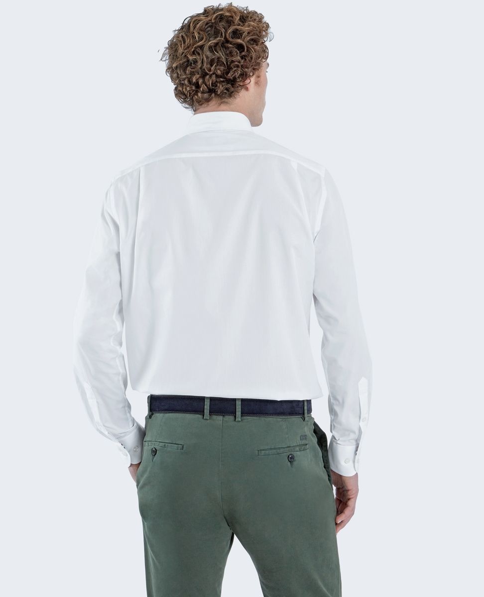 Cotton poplin shirt - 4